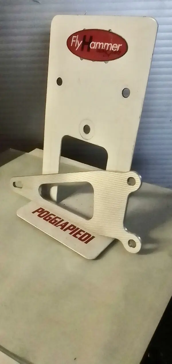 Exhaust Bracket For Flyhammer Rearset Rsv4 - Tuono V4 Aprc 2011-2016