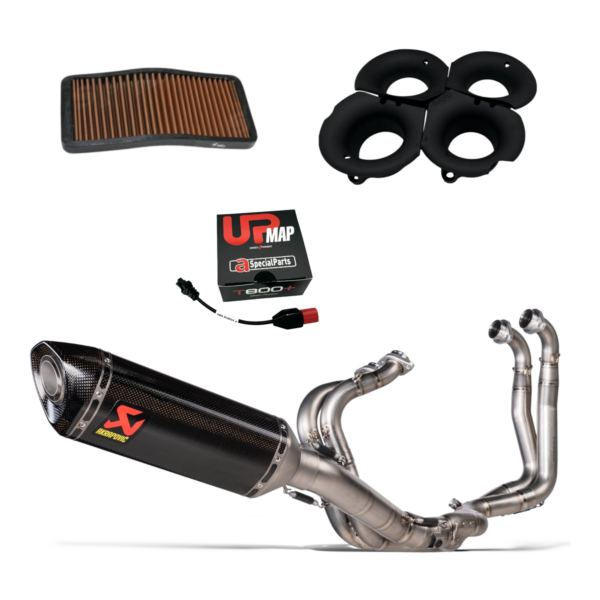 Racing Kit Stage 3 Aprilia Rsv4 2021-2024 (Full Exhaust Akrapovic + Upmap + Stacks Grt + Sprintfilter)
