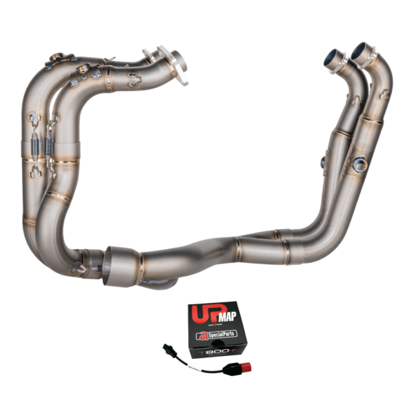 Spark Titanium Headers For Rsv4 And Tuono V4 2021-2024 With Upmap Euro 5