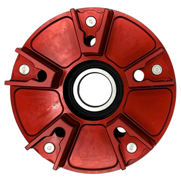 Sprocket holder Grt In ergal anodized RED for Rs660 Tuono 660 Tuareg 660