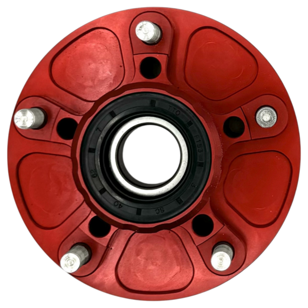 Sprocket holder Grt In ergal anodized RED for Rs660 Tuono 660 Tuareg 660