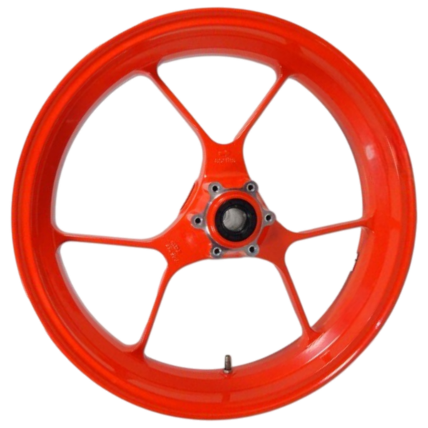 Cerchio originale anteriore rosso Tuono 1100 Factory