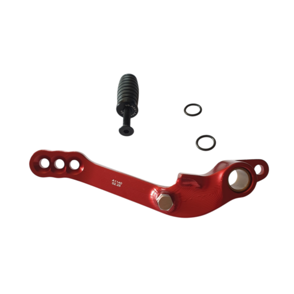 Rear red brake lever CNC for RS660, Tuono 660 2025 E5plus, 2S002390