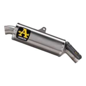 Terminale di scarico Arrow Indy Race 72637PO per Aprilia Tuareg 660