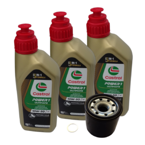 3 liter RS660/Tuono 660 service kit with Castrol Power1 Ultimate 10w50