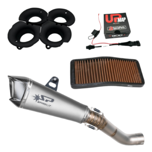 Stage 2.5 Racing Kit for RSV4 from 2017 to 2020 (slip-on Spark + UpMap + velocity stacks Grt + air filter)
