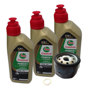 3 liter Tuareg 660 service kit with Castrol Power1 Ultimate 10w50
