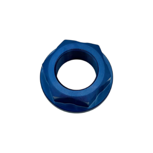 Dado Ruota Posteriore In Ergal 7075 Per Tutte Le 660 Anodizzato Blu