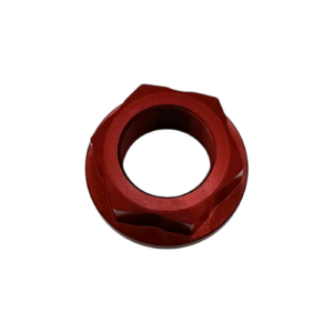Rear Wheel Nut In Red Anodized Ergal 7075 For All 660