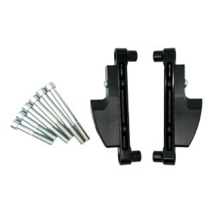 Black Flyhammer Frame Sliders For Rsv4 2009-2020 And all Tuono V4