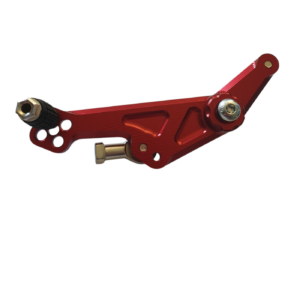 Leva Flyhammer cambio rovesciato Aprilia RS457 rossa
