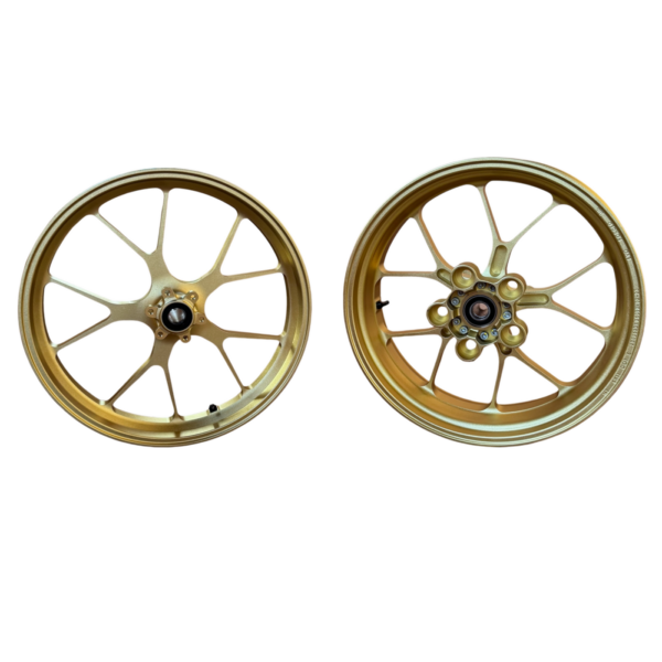 Set cerchi forgiati oro Aprilia RSV4 2022