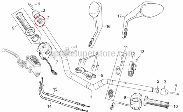 MANUBRIO HANDLEBAR
