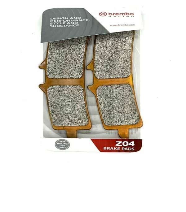 PASTIGLIE BREMBO PADS Z04 PER PINZE CALIPERS MONOBLOCCO M4 M50 1