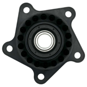 Rear Sprocket Holder -Black- By Dilone For Aprilia V2 V4 Dorsoduro And Caponord 1200