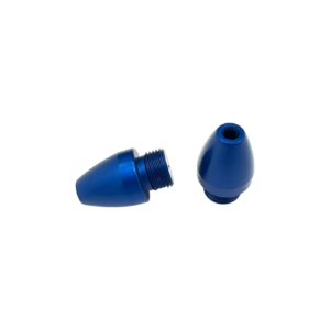 Bar Ends by Dilone Special Parts in Blue Anodized Ergal