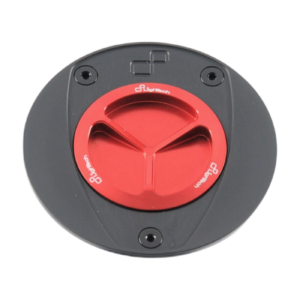 LighTech TFN214ROS - Red Fuel Tank Cap with Screw Closure