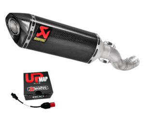 Terminale Slip-on Akrapovic S-A10SO13-RC Rsv4 Tuono V4 2021-2024 Con Upmap Euro 5