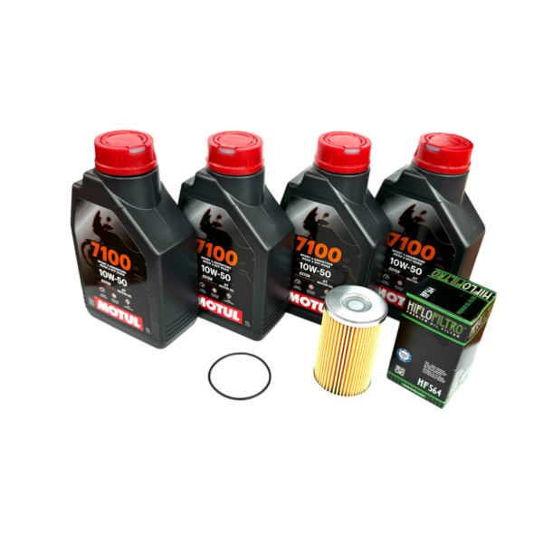 4 Liters Motul 10w50 + Long Filter Kit For Rsv/Tuono New/Old