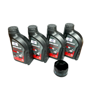Kit Tagliando Shiver Dorsoduro 750 900 1200 Caponord 1200 Con Silkolene Pro 4 Xp 15w50