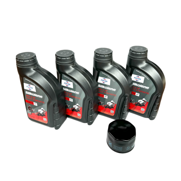 Shiver 750 900 Dorsoduro 750 900 1200 Caponord 1200 Maintenance Kit With Silkolene Pro 4 XP 15W50