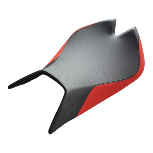 Sella pilota nera/rossa Aprilia RSV4 2025, art. 2B009898000C3