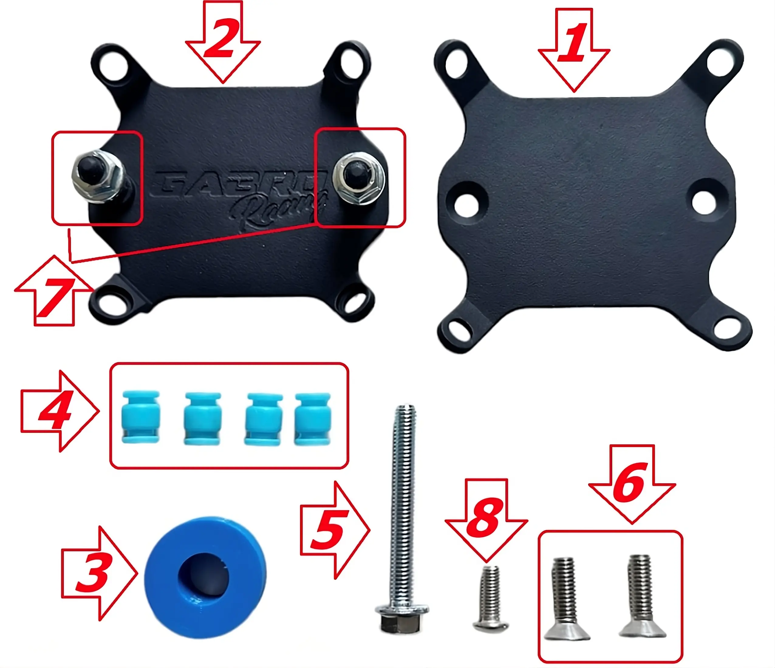 IMU-damper RS660 Tuono 660 1 Aprilia RS660 IMU Damper Kit Parts